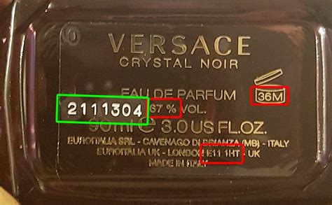 versace perfume batch code|how to authenticate versace sunglasses.